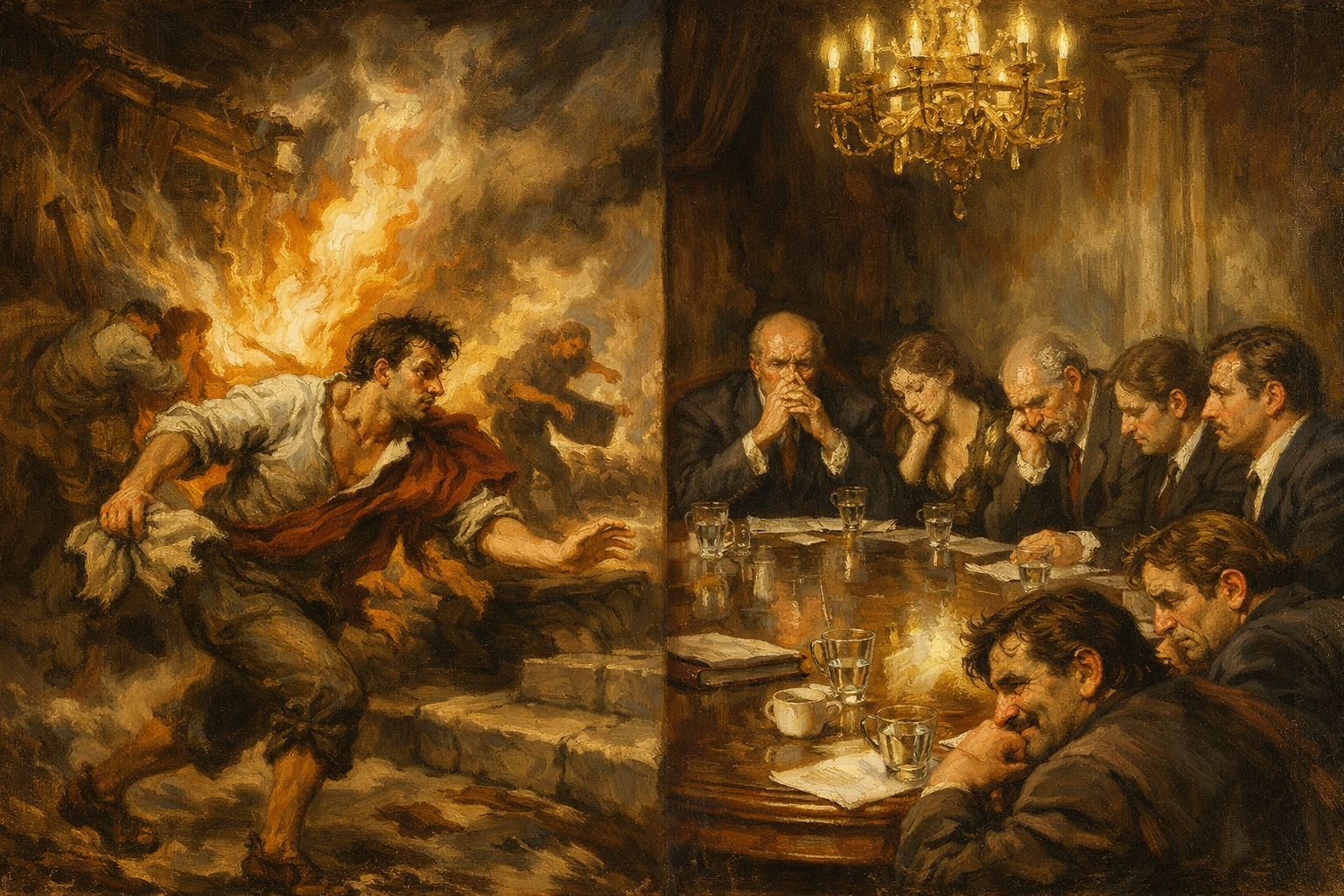 The Burning Room vs The Boardroom